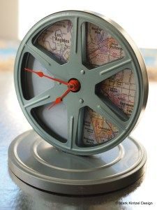 Film Reel Clock
