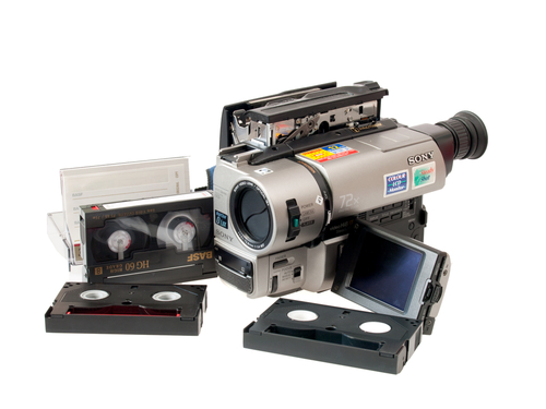 Camcorder-and-tapes