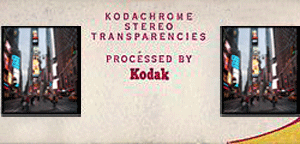 3D Stereo Slides, 126 & 127 Format