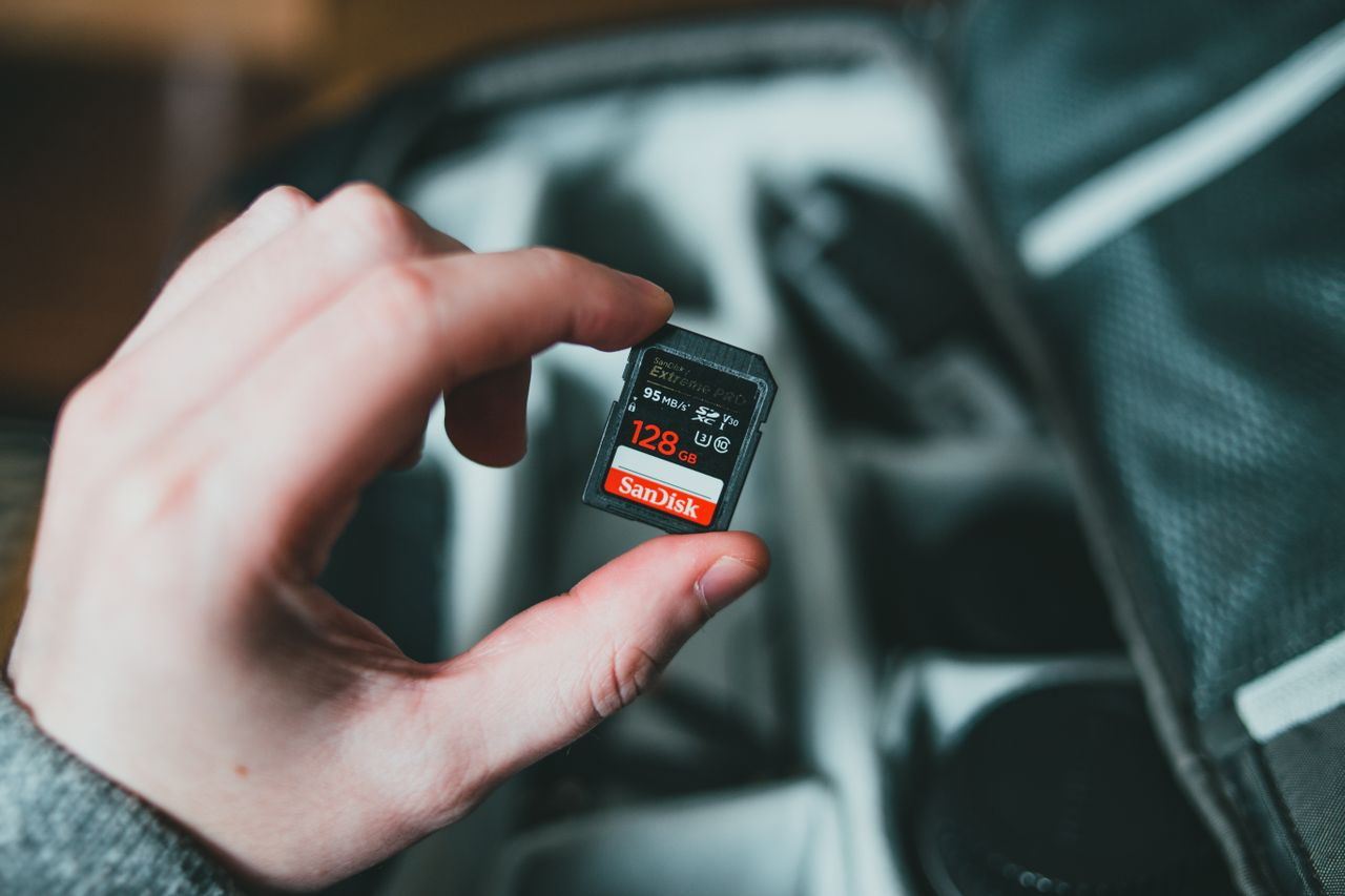 Backup in a Memory Card